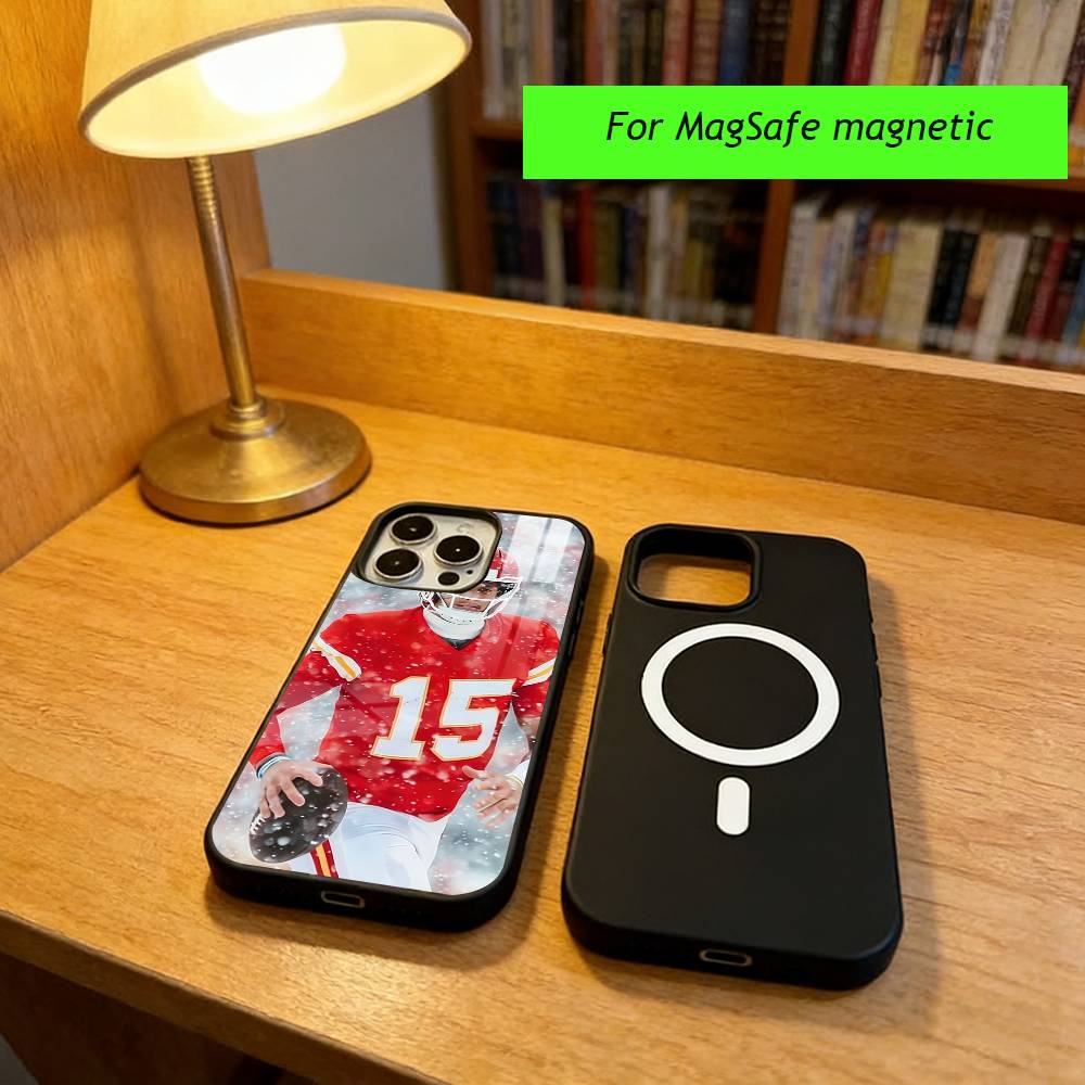 Patrick Mahomes Phone Case For iPhone17,16,15,14,13,12,11 Plus,Pro Magnetic For Magsafe Wireless Charging