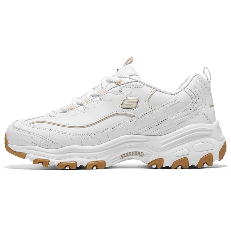 (WMNS) Skechers D Lites Good Neutral White Women s 149807-WHT EU 36