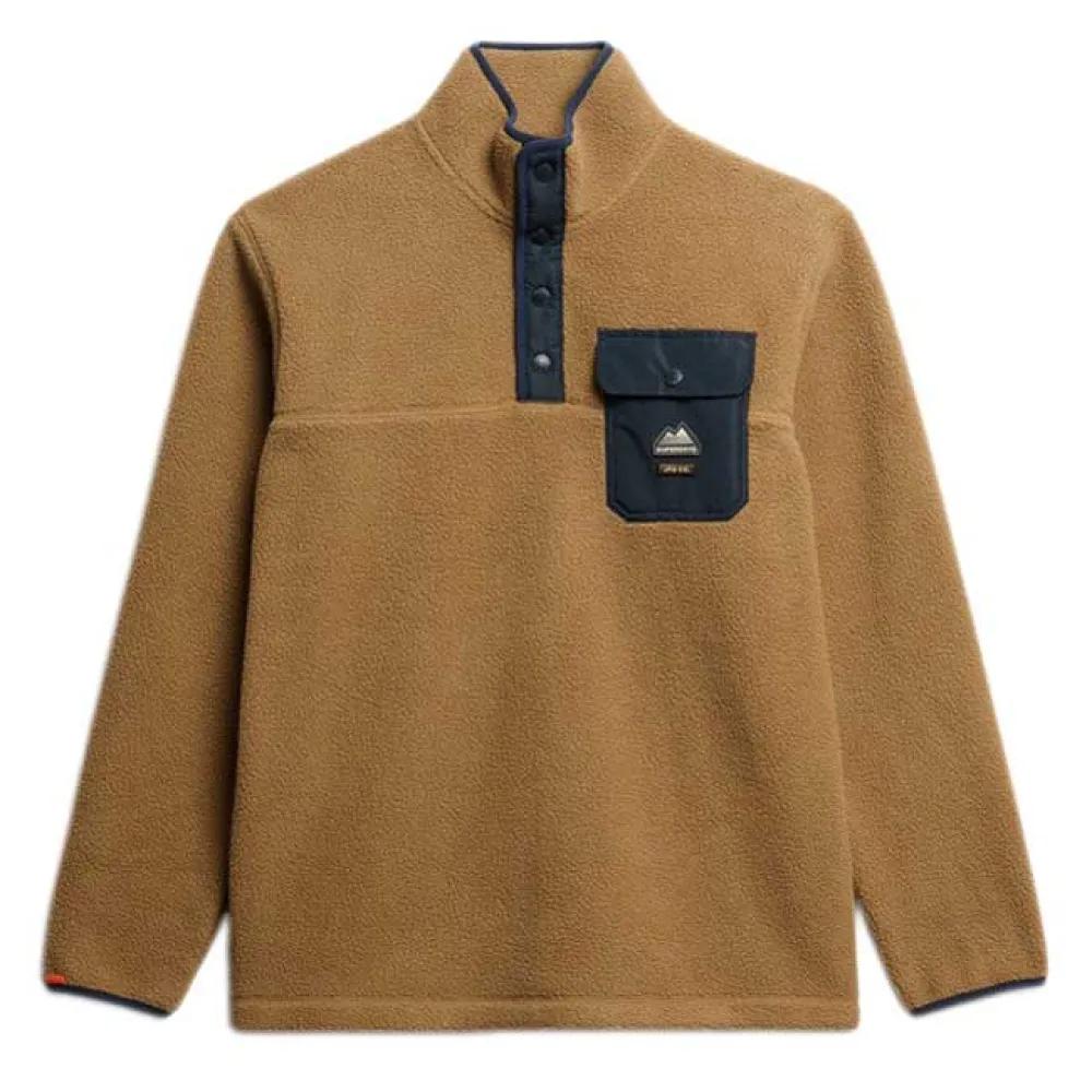 Superdry Толстовка с полумолниеймолнией Fuji EU XL