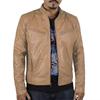 Men's PU Leather Jacket Motocycle Biker Jacket Spring Fall Jackets for Men Casual Solid Color Streetwear