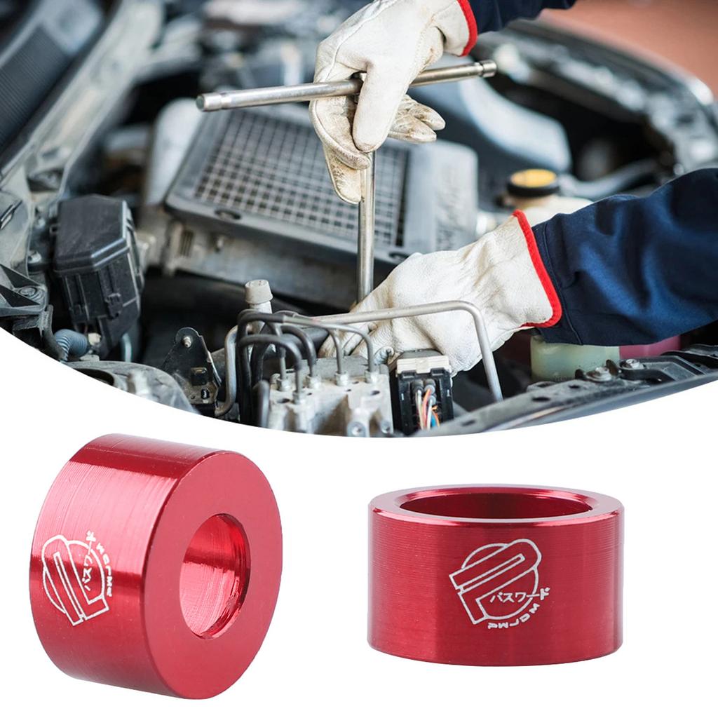 9pcs M8x1.25 Exhaust Header Manifold Cup Washers Bolts Engine Racing Exhaust Header Cup Bolts Upgrades for Honda Civic