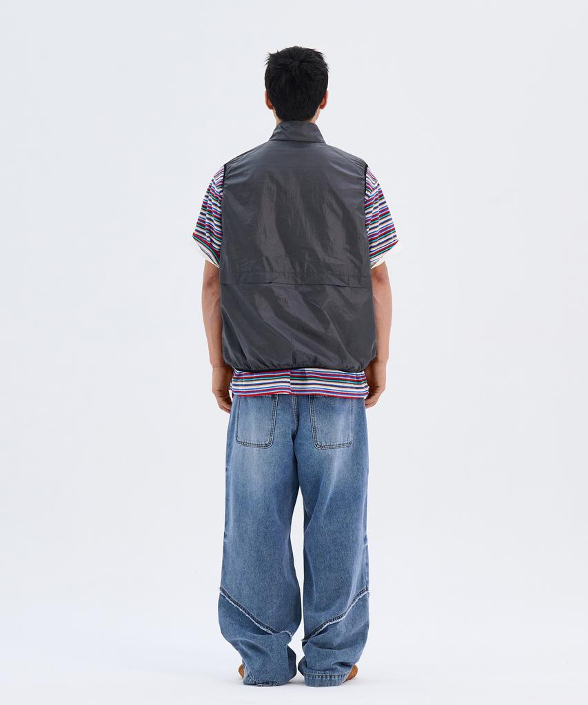 Nontype Hidden Effect Light Wind Vest (Dark Drey)