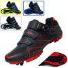 Men Cycling Sneakers MTB Shoes Anti Slip Breathable Clip Mountain Bike Footwear Self-Locking SPD Cleat Cycling Shoes for Shimano