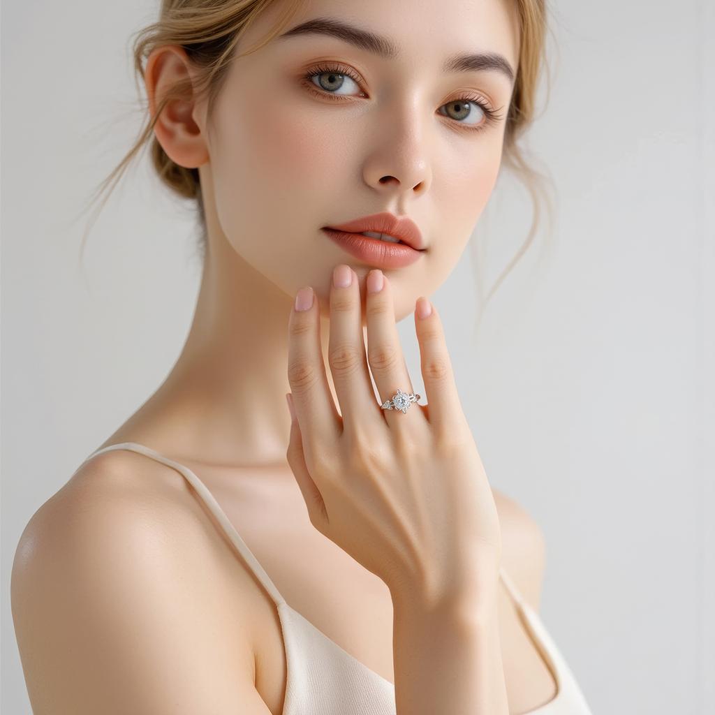 Women's Personality Light Luxury Niche High Sense European and American Witch Knot Jewelry Ring
