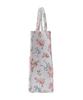 Maison de Fleur Rose Ribbon Gobelin Square Tote Bag, Women's, Off-White