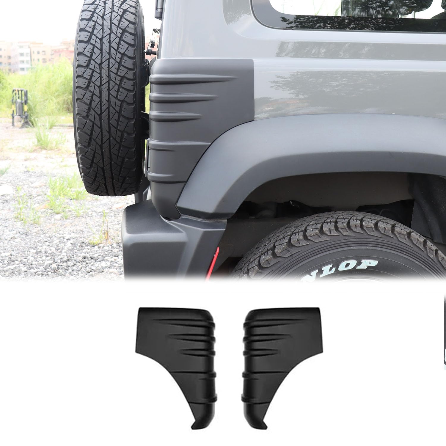 

Новый Suzuki Jimny Sierra Nomad фара противотуманная фара задний фонарь дверная ручка боковое зеркало капот камень бампер угол капот боковой указатель топливная крышка Экстерьер чёрный