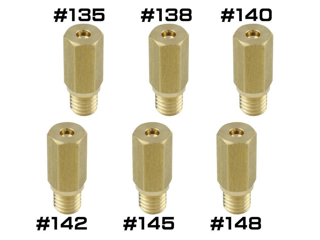 SHFIT UP 800004-MN-10 Motorcycle Goods Carburetor Main Jet Set KEIHIN PWK 6x16.5 Square