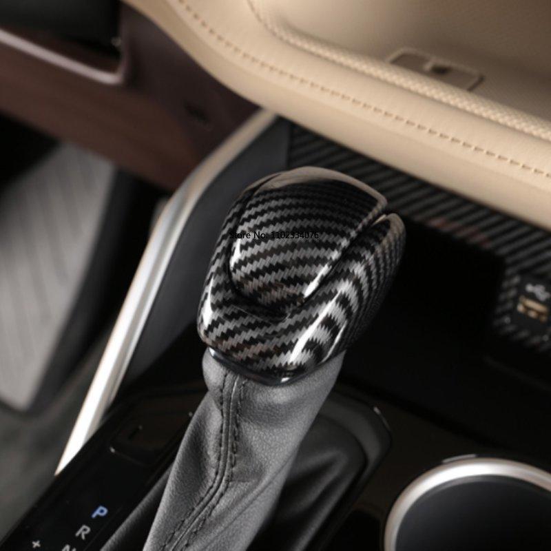 For Toyota Highlander    ABS carbonfiber look window lift swtich trument Console Gear Water Cup  Air Vent Trims
