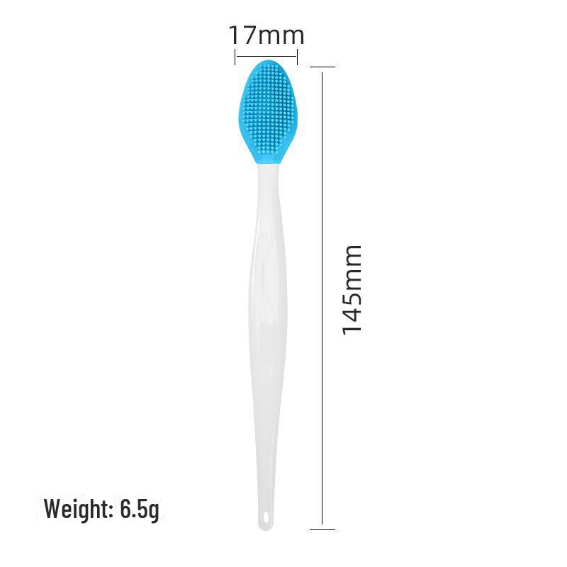 

Двусторонняя щетка для очищения лица, носа и губ - удаление черных точек и прыщей