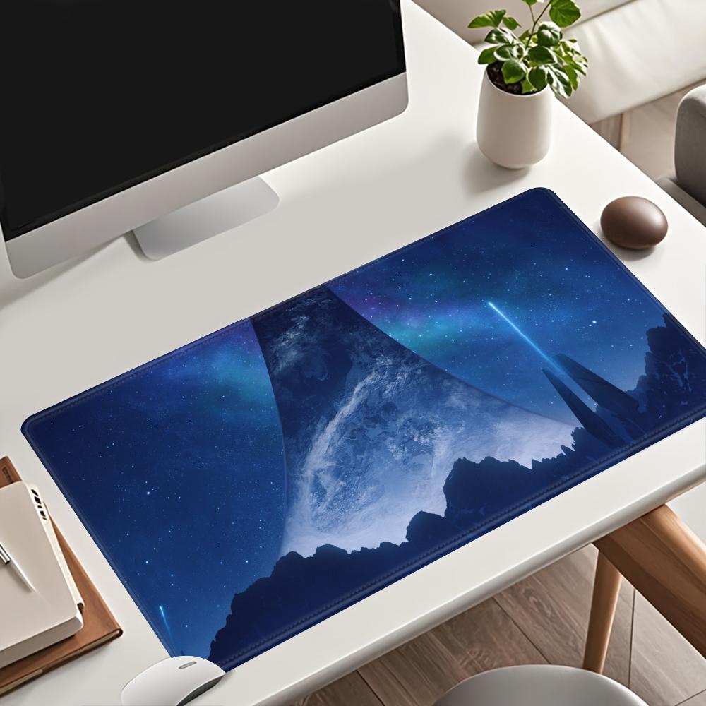 H-Halo G-Games Ring Mousepad Large Keyboard Desk Mat Gaming Mouse Pad LockEdge Non-slip Mat