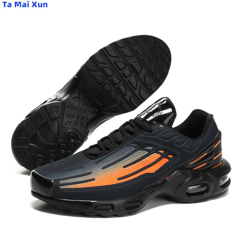 Shoe Size36-47 Men Low-top Air Cushion Sports Shoes Men Breathable Cozy Lightweight Cushioning Womens Casual Walking Sneakers