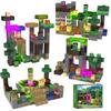 180PCS Magnetic Building Blocks Portal Theme Set, 180PCS Magnet Cubes STEM Educational Toy for Kids