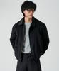 Owsa Peach Brushed Collar Blouson Jacket 2 Colors
