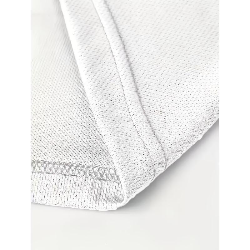 European Size [Men's Sports Shirt] Men's Casual Sports Fashion Short-Sleeve Shirt - Elastic & Comfortable for Fitness