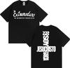Rock Band EXTREMODURO Tour 2025 Cover Tshirt Unisex Women Fashion Vintage Short Sleeve T Shirts Summer Pop Loose Oversized T Shirt