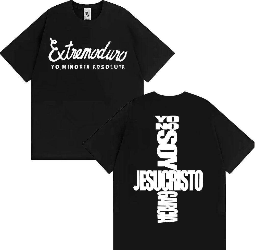 Rock Band EXTREMODURO Tour 2025 Cover Tshirt Unisex Women Fashion Vintage Short Sleeve T Shirts Summer Pop Loose Oversized T Shirt