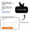 Metal Address Sign Fox Design House Number Plaque Outdoor Door Decor Custom