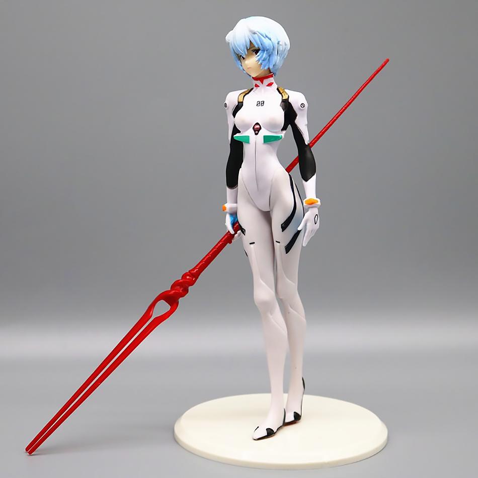 Hot Anime Eva Neon Genesis Evangelion Ayanami Rei Figures New Century Evangelion Figure Action Fashion Girl PVC Figure Toys Gift