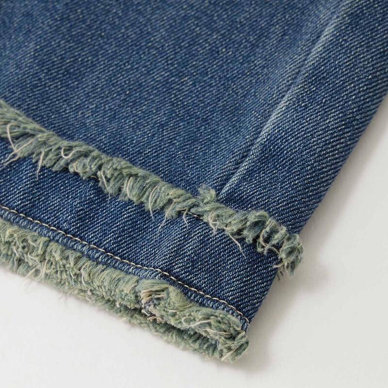 IEF Plus Size Korean Style Wide-Leg Denim Pants