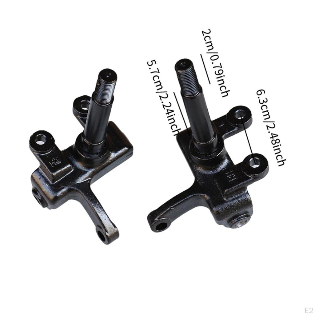 2 stück ATV Kart Rad Naben Achsschenkel Arm Wiederverwendbare Tragbare Stabile Praktische Bremsscheibe