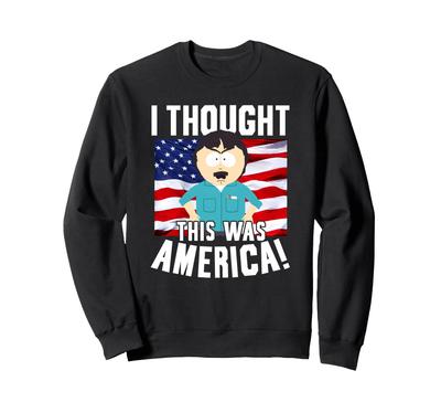 South Park Randy dachte, das sei Amerika Lustiges Cartoon-Sweatshirt