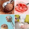 Ice Cream Scoop - Rust-resistance Watermelon Ball Scoop, Durable with Spring-Loaded Handle, Kitchen Dessert Scoop Tool