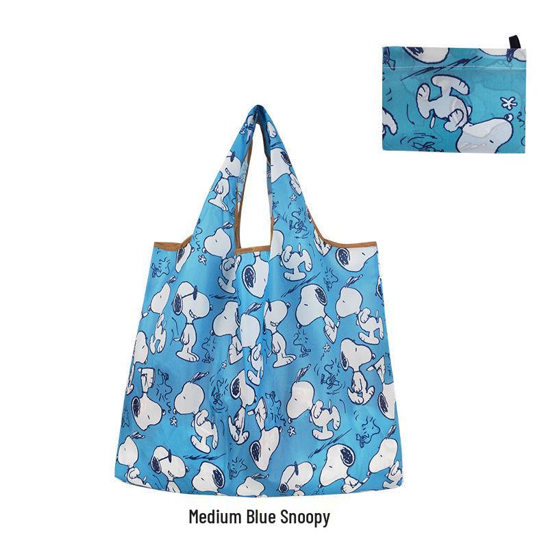 

Snoopy Foldable Eco-friendly Large Waterproof Shopping Bag with Shoulder Strap