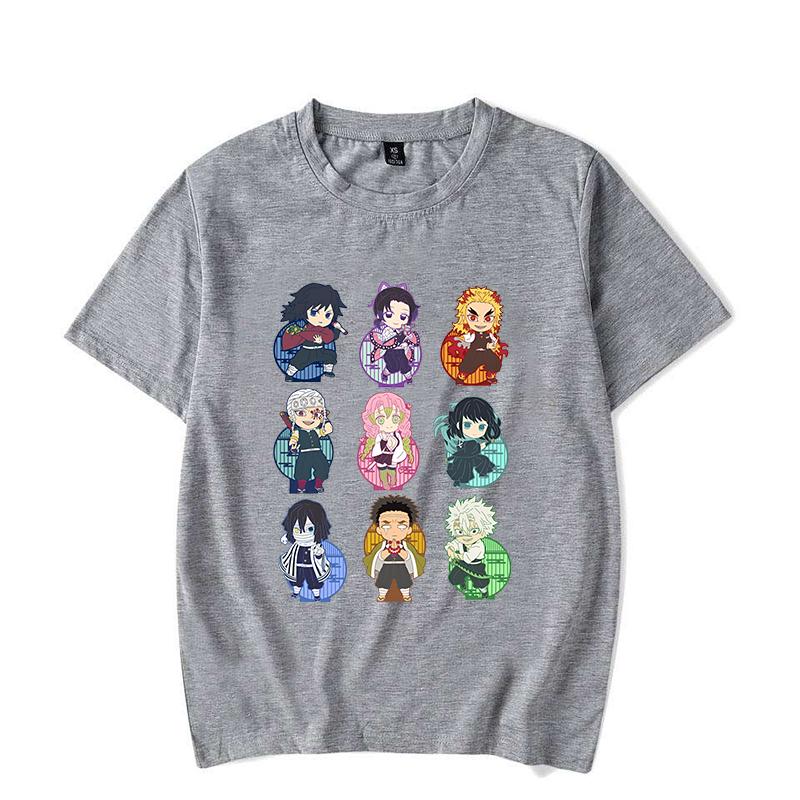 New Fashion T Shirt Funny Anime Cartoon Print T Shirt Anime Graphic Tee Shirt Unisex Casual Plus Size Tops