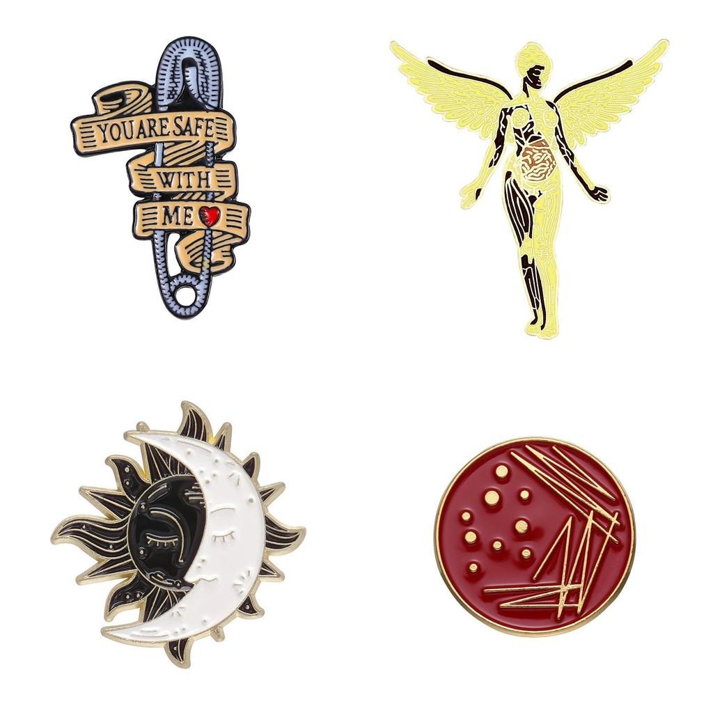 Character Fun Animated Brooch Collection In Highquality Alloy For Stylish Art Wearable