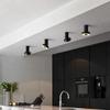 Modern LED Ceiling Lamps For Living Room Bedroom Aisle Study Room Spotlights Ceiling Lights Black Silver Decor Lighting Fixtures