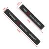 4Pcs Car Door Plate Carbon Fiber Threshold Protector Sticker For Mercedes-Benz CLS GLC GLK W211 W221 W220 W163 W164 W203 W204 A
