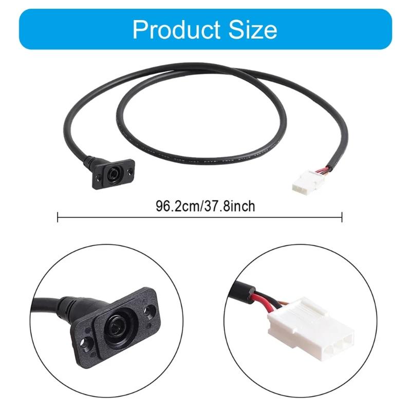Silný napájecí kabel Silný ABS napájecí kabel Náhradní nabíjecí kabel pro elektrické skútry Snadno přenosný kabel pro ZT3