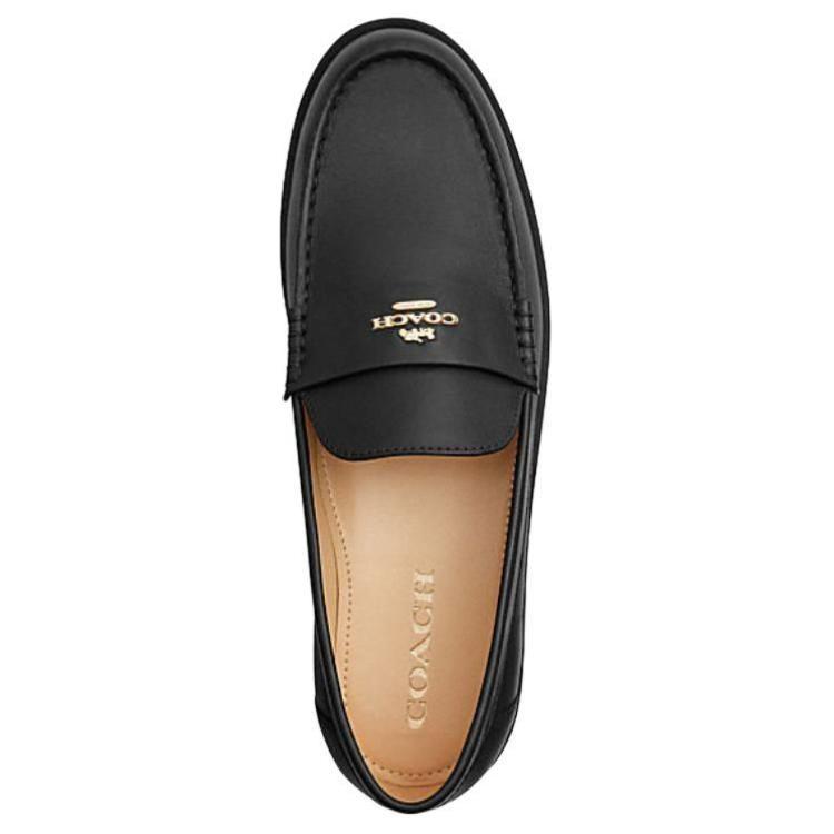 Coach Janie Loafers 2.5cm Women's Black CW673-BLK