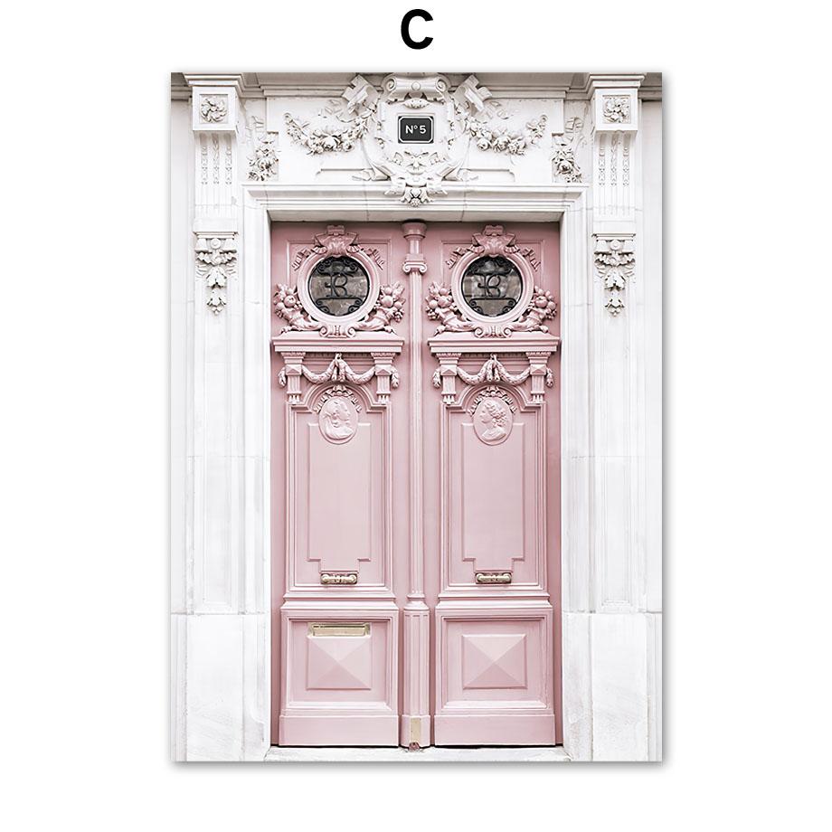 Pink Tram Street Door Almost Kiss Reed Quotes Nordic Posters Prints Canvas Painting Wall Art Pictures For Living Room Home Decor