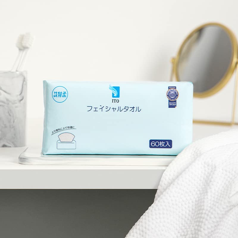 ITO Čisticí pleťové ubrousky Jednorázové Zabraňují pleti Pro citlivou Pro ruce Pro obličej Pro make-up Ne Okamžitá hydratace Pro mokré i suché Jemné na