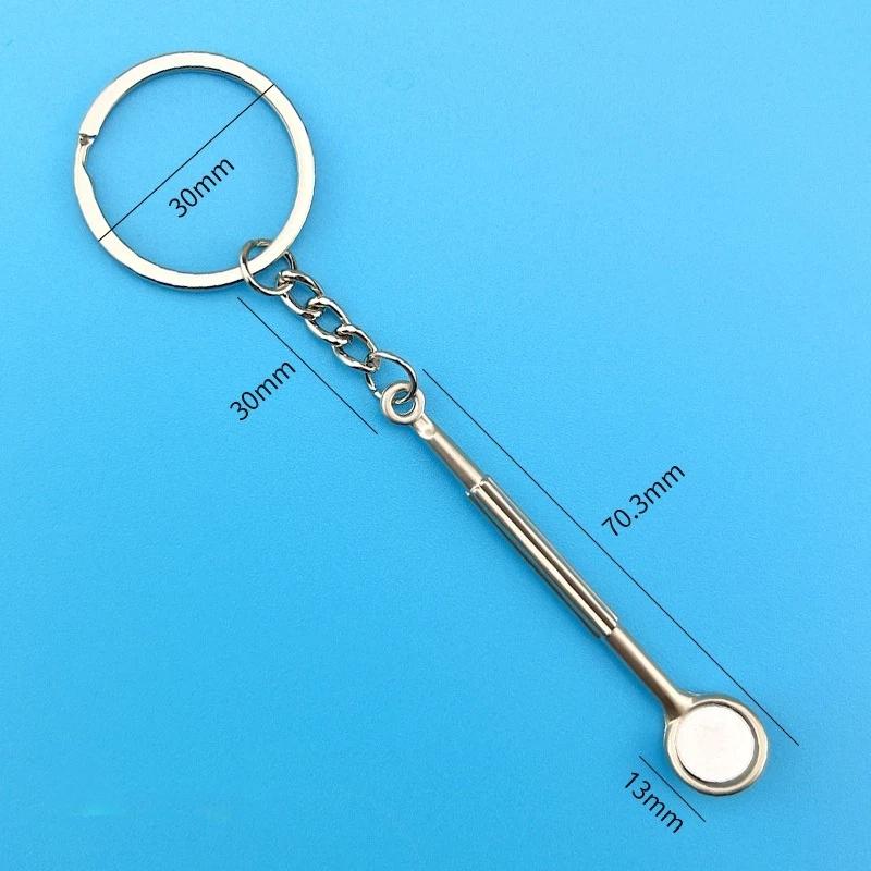 Mini Dental Tools Teeth Keychain Simulation Tooth Key Holder Clinic Promotion Gift