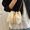 Simple Bucket Bag Casual Messenger Bag 2025 New Summer Fashion Casual Bag Women's Fashion Trend Shoulder Bag