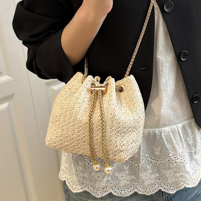 Simple Bucket Bag Casual Messenger Bag 2025 New Summer Fashion Casual Bag Women's Fashion Trend Shoulder Bag