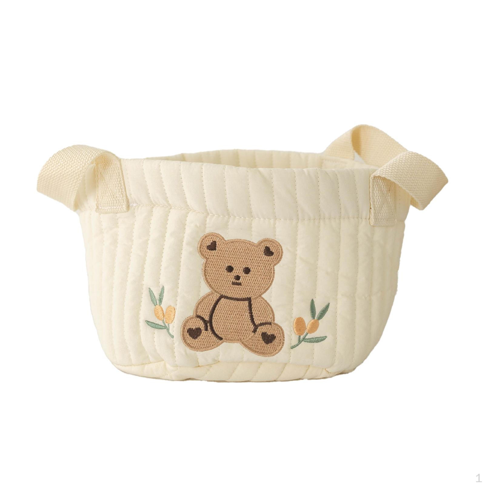 

Пеленальная корзина, Переноска для одежды и игрушек, Универсальная портативная сумка для хранения, Барбекю Sitting Bear Small