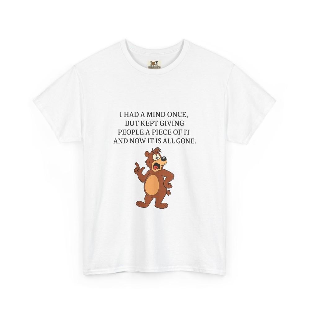 

Hilarious Quirky Tee | Unisex Heavy Cotton Tee, Funny Shirt, Gift for Friends XL