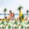 220*130cm Hawaii Tablecloth Plastic Tropical Pineapple Table Cover Happy Birthday Party Decoration Summer Beach Party Supplies