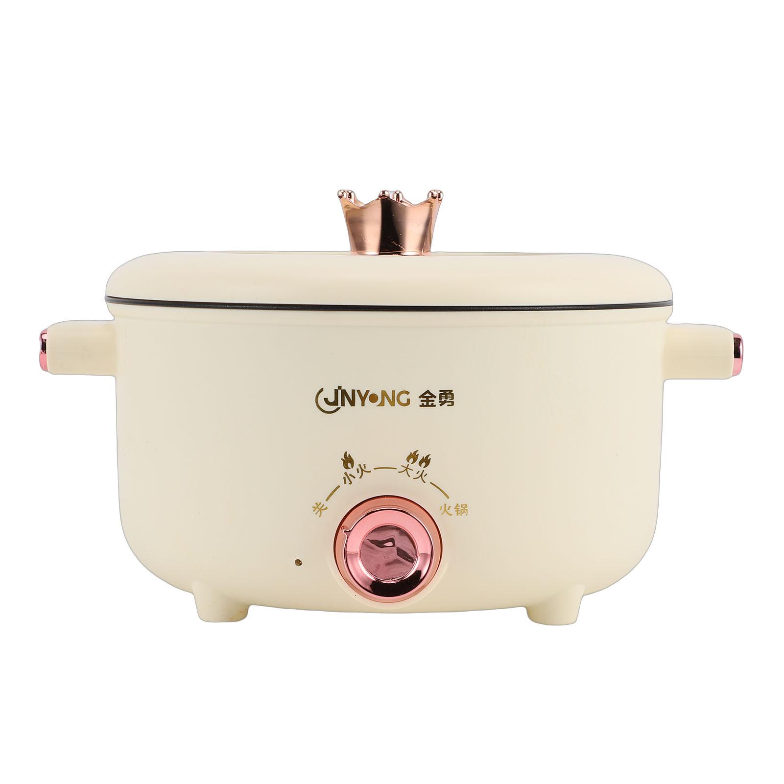 

Electric Cooking Pot 3.5L 3 Temp Modes Antisticking Multi Function Electric Cooker for Home Cooking