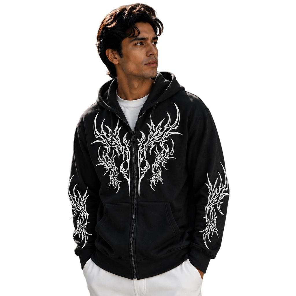 Men's Athletic Pullover Hoodie for Fall