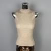 Slim Pure Desire Style Feminine Knit Vest with Half-High Collar