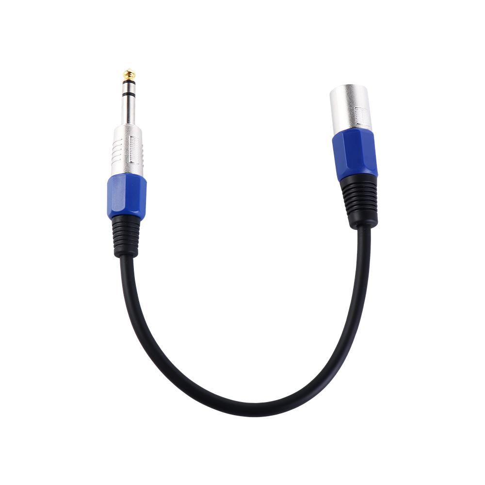 XLR Jack Male XLR Cable 0.3m XLR Balance Wire XLR 3Pin Male Cord  For  Speakers