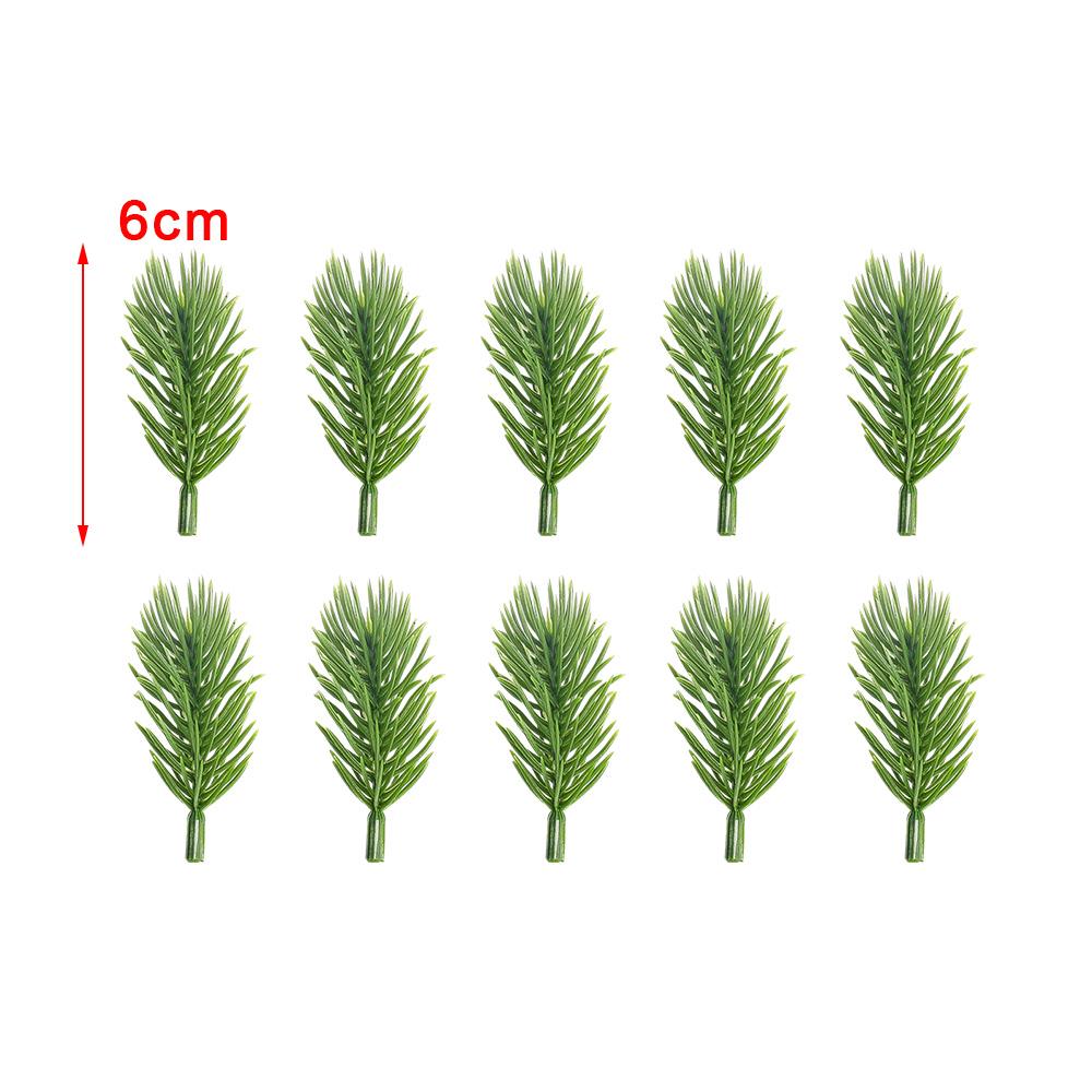 30/10Pcs Artificial Pine Branches Christmas Green Plants Pine Needles DIY Xmas Tree Garland Home Navidad Party Decoration Flower