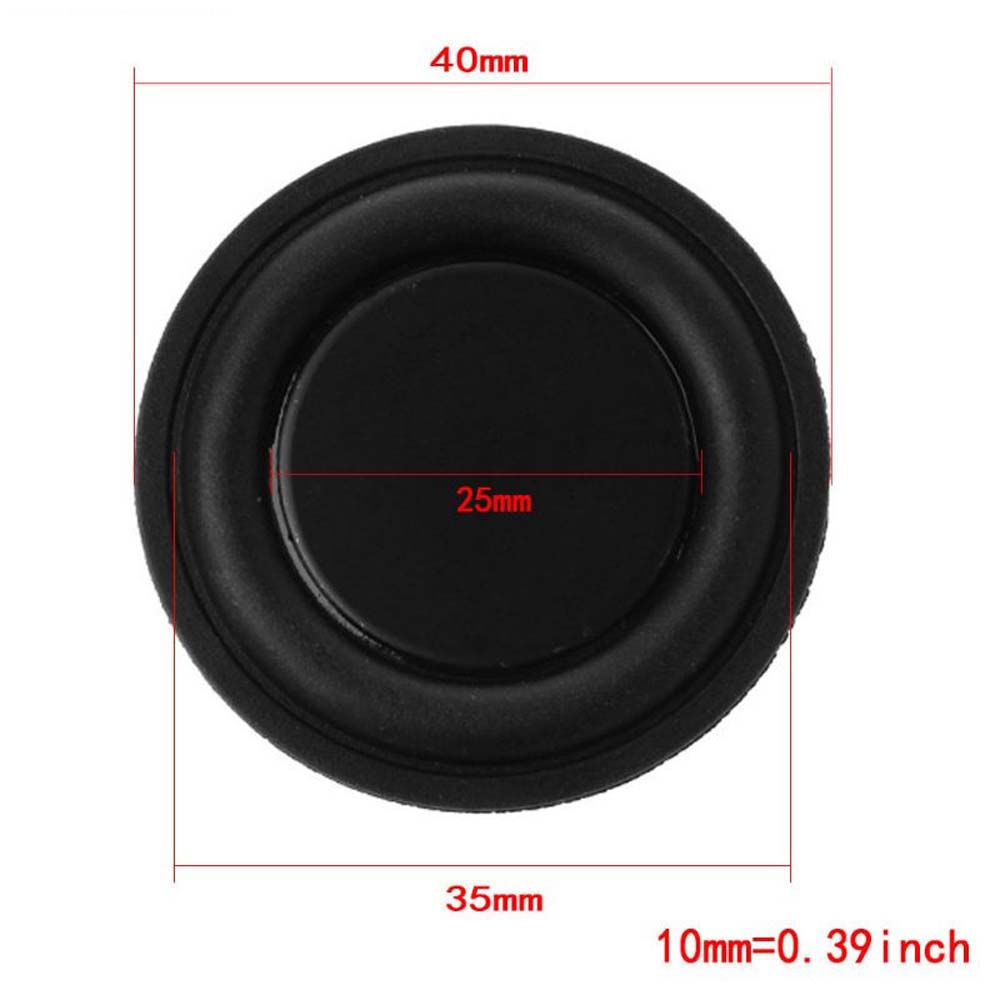 Speaker Repair Kit Home Theater Bass Rubber Passive Radiator Woofers Speaker Vibration Membrane