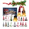 Gnome Advent Calendars 2025 24 Days Christmas Countdown Calendar with Light Up Collectible Figures Gnome Ornaments Gifts for Kids Boys Girls