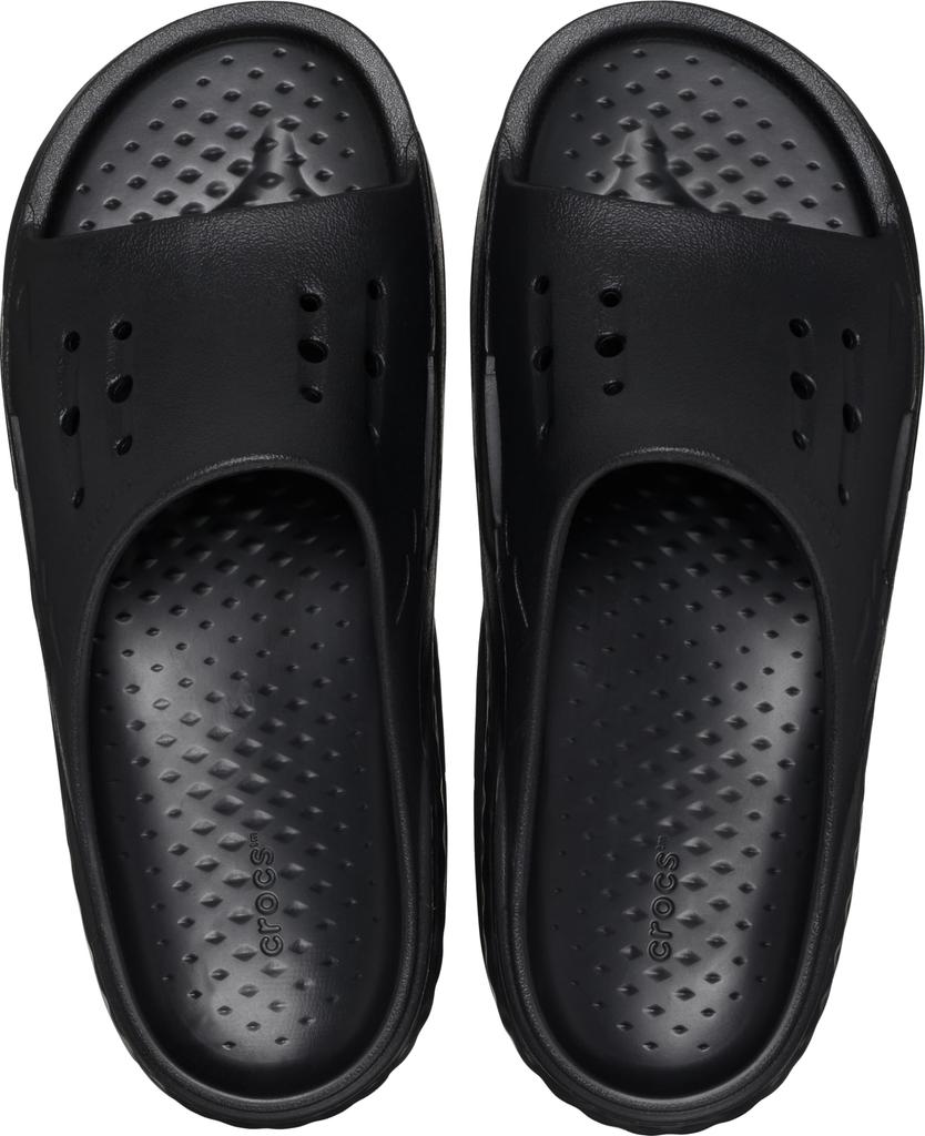 Crocs Off Grid Slide Sandals, Black, Size 23cm