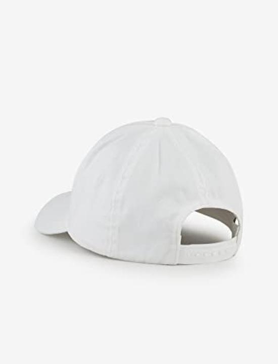 AX Armani Exchange Men's Logo Baseball Cap, US Size: One Size, Color: White